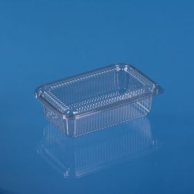 PET HINGED LID CONTAINER 750 ML