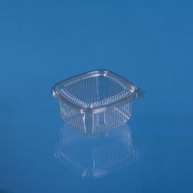 PET HINGED LID CONTAINER 500 ML
