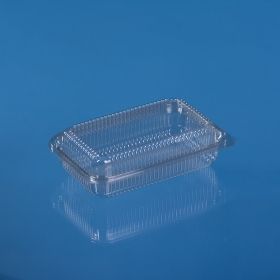 PET HINGED LID CONTAINER 500 ML DOME LID