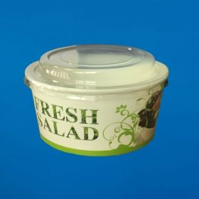 PAPER ROUND CONTAINER  750 ML WITH PP LID